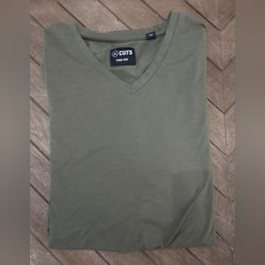 Cuts Clothing AO V Neck - Pine